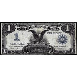 1899 $1 Black Eagle Silver Certificate Note
