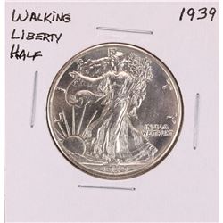 1939 Walking Liberty Half Dollar Coin