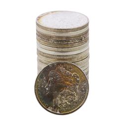 Roll of (20) Brilliant Uncirculated 1888 $1 Morgan Silver Dollar Coins Nice Toning