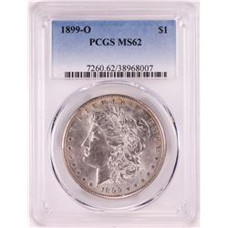 1899-O $1 Morgan Silver Dollar Coin PCGS MS62