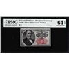 Image 1 : 1874 25 Cent Fifth Issue Fractional Note Fr.1308 PMG Choice Uncirculated 64EPQ