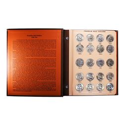 Lot of 1948-1963 Franklin Half Dollar Coins in Dansco Book