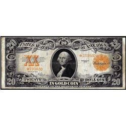 1922 $20 Gold Certificate STAR Note