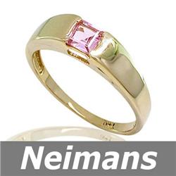 Vintage 3.00 ct Songea Sapphire & Diamond Ring 14k Gold