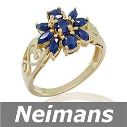 Gem Quality 1.50 ct Peridot & VS Diamond Ring 14kt Gold