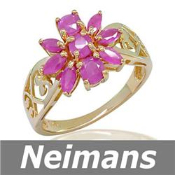 Vintage 1.50 ct Tanzanite & Diamond Ring 14kt Gold USGL