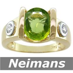 USGL Certified Genuine .50 ct Amethyst Ring 14kt Gold