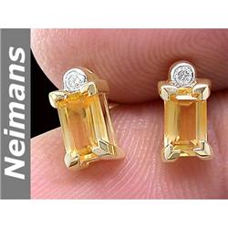 USGL Certified 1.00 ct Amethyst & Diamond Ring 14k Gold