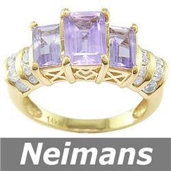 Vintage 1.00 ct Burma Ruby & Diamond Ring 14k Gold CERT