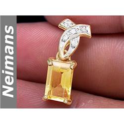 USGL Certified Genuine .75 ct Gem Peridot Ring 14k Gold