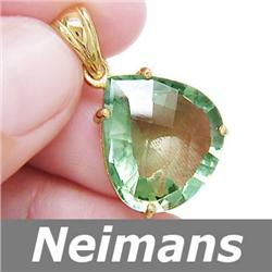 Antique Gem 3.00 ct Blue Zircon & Diamond Ring 14k Gold