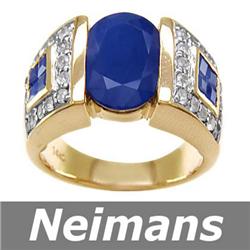 Gem Certified 1.50 ct Ruby & Diamond Earrings 14K Gold