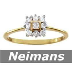 Neimans .50 ct Certified VS Diamond Earrings 14kt Gold