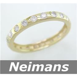 Men's 4.75 ct Black & White Diamond Gents Ring 14K Gold