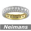 Image 1 : Neimans 4.50 ct Certified Ruby & Diamond Bracelet 14kt