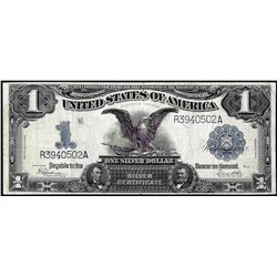 1899 $1 Black Eagle Silver Certificate Note
