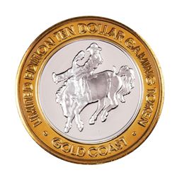 .999 Fine Silver Gold Coast Las Vegas, Nevada $10 Casino Limited Edition Gaming Token