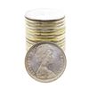 Image 2 : Roll of (20) Brilliant Uncirculated 1966 Canadian Silver Dollar Coins