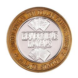.999 Silver Palace Station Hotel and Casino $10 Casino Limited Edition Gaming Token