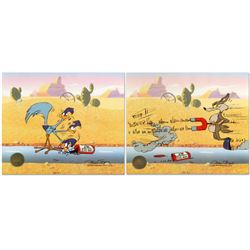 Chuck Jones (1912-2002) "Road Runner and Coyote: Acme Birdseed" Limited Edition Sericel