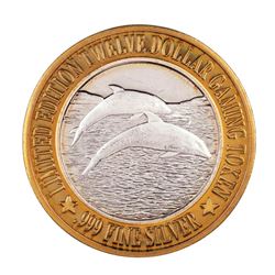 .999 Fine Silver Luxury Cruise $10 Casino Limited Edition Gaming Token