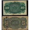 Image 2 : Lot of (2) Fourth Issue Fractional Currency Notes