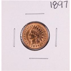 1897 Indian Head Cent Coin