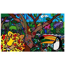 Romero Britto "Amazon Mini" Giclee