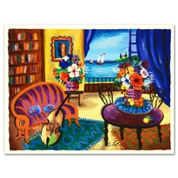 Shlomo Alter "Cello" Limited Edition Serigraph