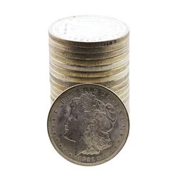 Roll of (20) Brilliant Uncirculated 1921 $1 Morgan Silver Dollar Coins