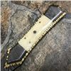 Image 4 : Custom Damascus Steel Camel Bone Hunting Sword Dagger & Sheath