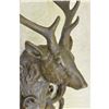 Image 2 : Elk Deer Hunting Lodge Bronze Sculpture