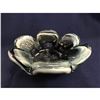 Image 2 : Mid Century Modern Pressed Glass Flower Form Bowl