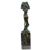 Image 5 : Art Nouveau Style Draped Nude, Bronze Sculpture Statue