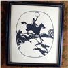 Image 3 : Early 1900's Signed Fox Hunt Silhouette