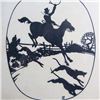 Image 4 : Early 1900's Signed Fox Hunt Silhouette