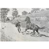 Image 1 : Early Halftone Print, A.B. Frost, Runaway Horse
