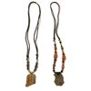 Image 3 : Ancient Native American Pottery Shard Adjustable Necklaces