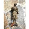 Image 3 : 19thc Cold Painted Spelter Orientalist Arab Figural Statue