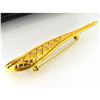 Image 2 : Designer Pierre BALMAIN Gold Plated Brooch Pin