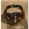 Image 6 : Gold Over Sterling Diamond Chip Cocktail Ring