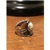 Image 6 : Ancient Roman Glass Modernist Sterling Silver Ring