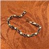 Image 4 : Amethyst & Crystal Gold Plated Bracelet