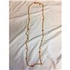 Image 8 : Vintage French Designer GIVENCHY Pink Crystal Gold 40" Necklace