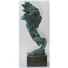 Image 3 : Signed Abstract Bronze Sculpture, Lady Playing Violin