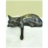 Image 1 : After Mene, Recumbent Cat Bronze Desk Sculpture