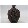 Image 2 : A RHINOCEROS HORN SNUFF BOTTLE QING DYNASTY.