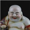 Image 4 : A PORCELAIN ENAMEL BUDDHA FIGURE QING DYNASTY 17TH/C.