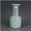 Image 2 : A SKY BLUE DOUBLE EAR VASE MING DYNASTY.