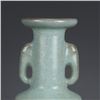 Image 4 : A SKY BLUE DOUBLE EAR VASE MING DYNASTY.